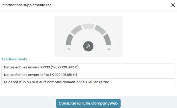 Au-delà de la jauge : les avertissements remontés pour le tiers.