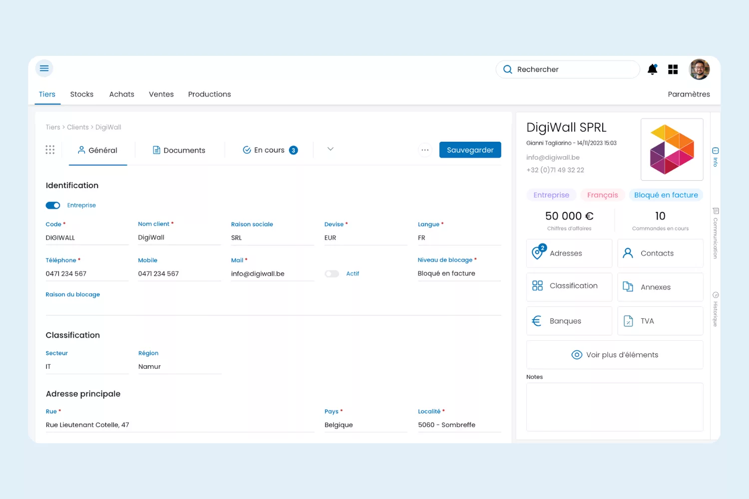 L'équipe de DigiWall en réunion